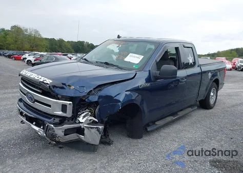2019 Ford F-150 Xlt from USA, damaged, VIN 1FTEX1EP9KFA54748